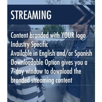 California SB1343 Employee Sexual Harassment Prevention Streaming Training