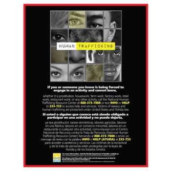 Florida Human Trafficking Poster