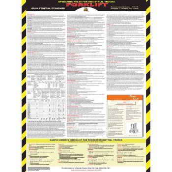 Arizona Forklift Poster