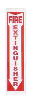 Fire Extinguisher Arrow - Plastic